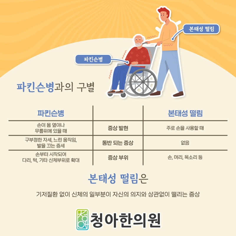 본태성떨림이 만드는 손떨림과 만남의 부담